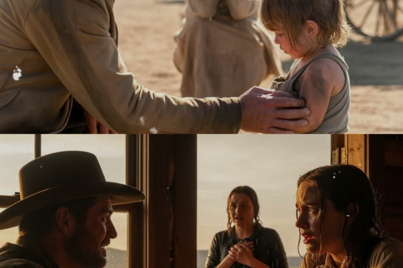 I Can’t Carry Them Alone,” She Sobbed — The Cowboy Took Their Hands… And Walked With Them
