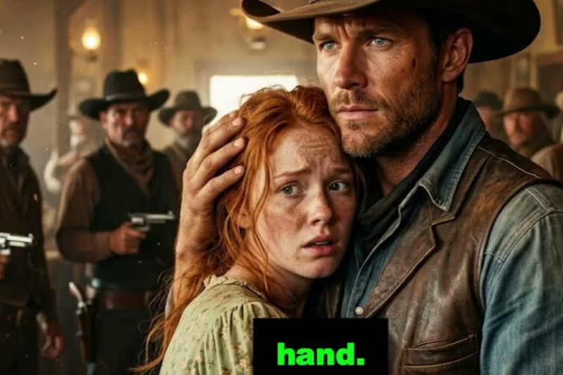 She Was Dragged Into The Saloon By Force, The Brave Cowboy Fought His Way In And Carried Her Out