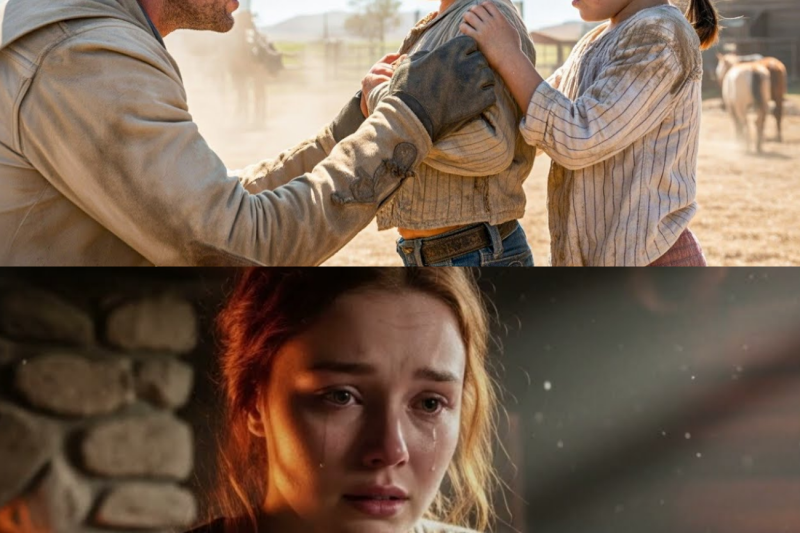 “Sir, Please Don’t Take My Brother Away,” He Cried — The Rancher Looked Up… And Embraced Them Both