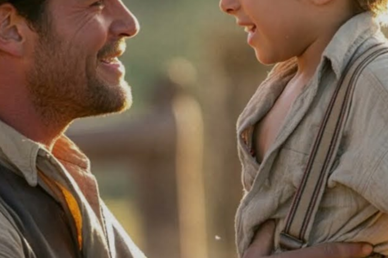 “I’m Too Small to Help,” The Boy Said — The Rancher Lifted Him Up… And Made Him Brave