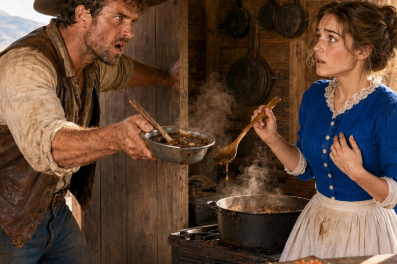 “Who Made This Stew?” The Rancher Asked—She Wasn’t Supposed to Be in His Kitchen at All
