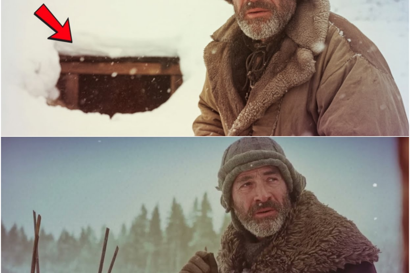 How One Mountain Man’s “Hidden” Tunnel Let Him Haul Firewood Under the Storm