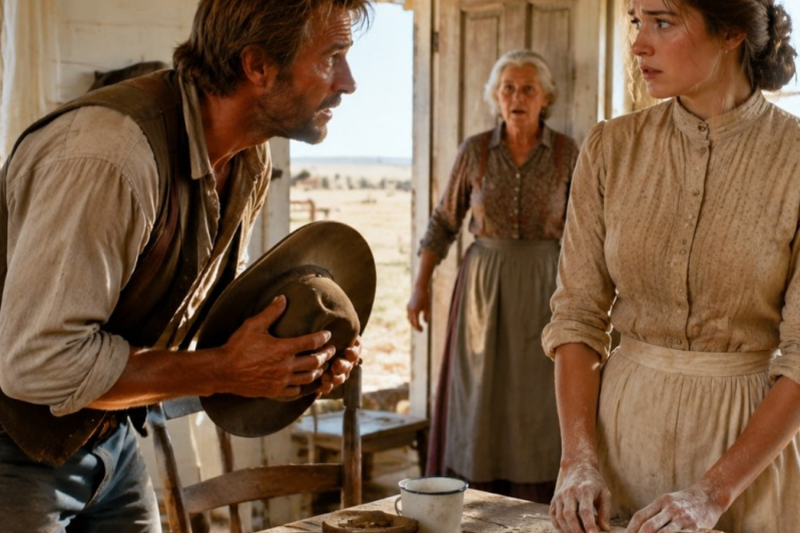 “You Call That Supper?” He Snapped at the Tired Widow—By Morning He Was Begging to Stay