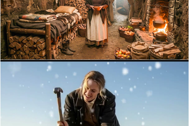 Cast Out Before Winter, a Widow Filled a Cave With Firewood and Food — It Saved Her in the Blizzard