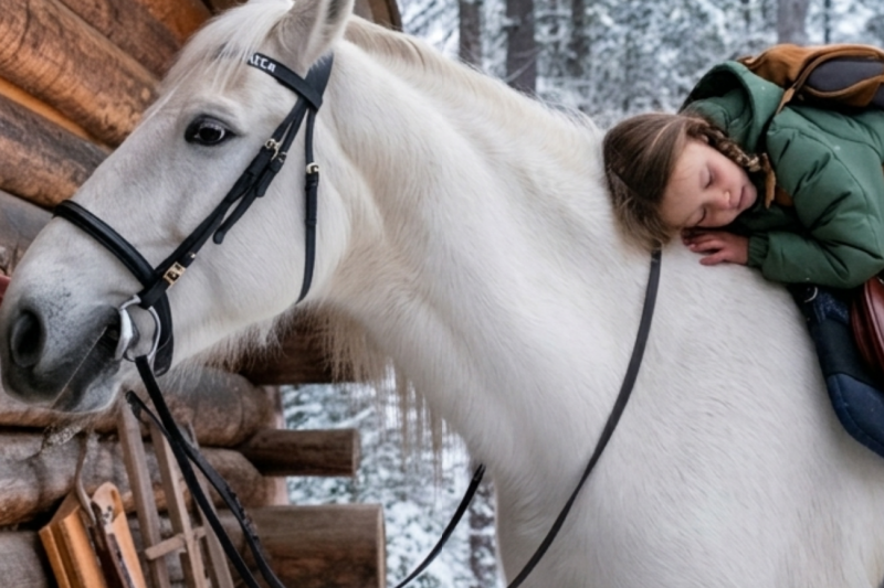 The Millionaire’s Ultimate Betrayal: How a Left-for-Dead Daughter and a Majestic White Horse Exposed a Billion-Dollar Crime