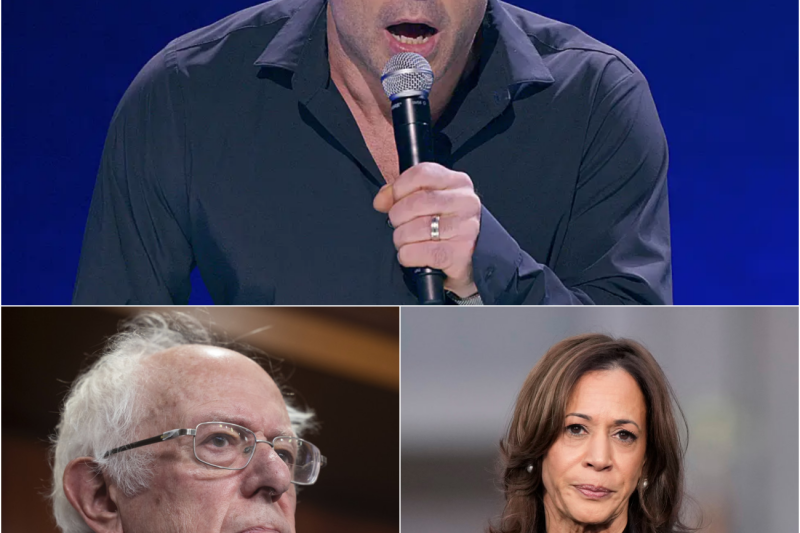 Joe Rogan Dismantles Bernie Sanders Over Kamala Harris in Viral Live TV Clash: A Political Earthquake