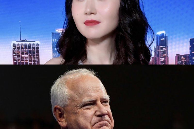 Behind the Cardigan: How Lindy Li’s Viral Takedown Shattered the Carefully Crafted Myth of Tim Walz