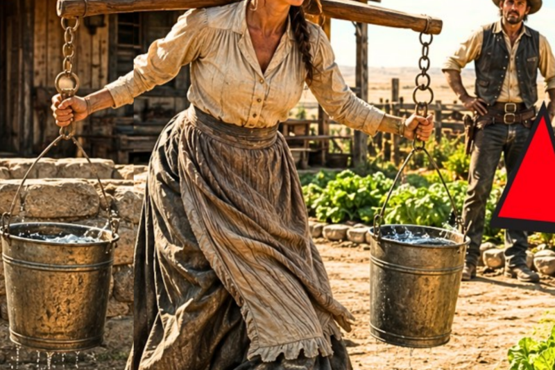 He Wanted a Bride to Draw His Well Water — She Turned His Parched Land Into the Garden of the Prairi