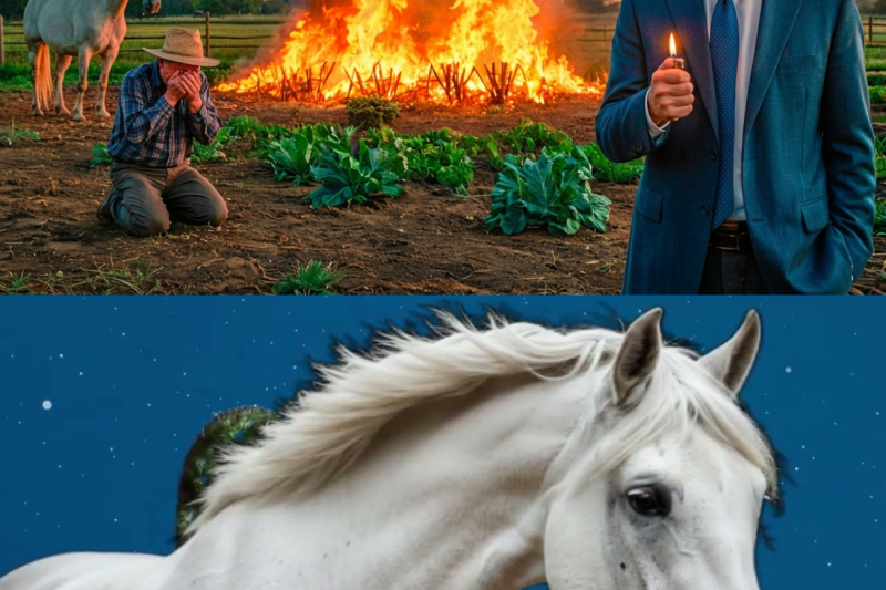 Ashes of Greed, Seeds of Justice: How a Farmer’s Faithful White Horse Defeated a Corrupt Billionaire and Saved a Five-Generation Legacy