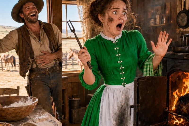 “Burn My Supper and You’ll Regret It”—She Set the Whole Roast on Fire and He Laughed