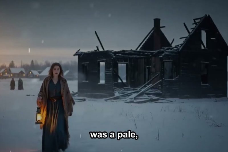 Banished With Nothing, She Found a Stone Cellar Under a Burned Farmhouse — It Was Still Full of Food