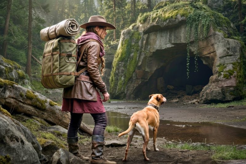 Two Girls Disappeared for 4 Years – Until Mountain Woman’s Dog Found a Secret Cave Nearby!