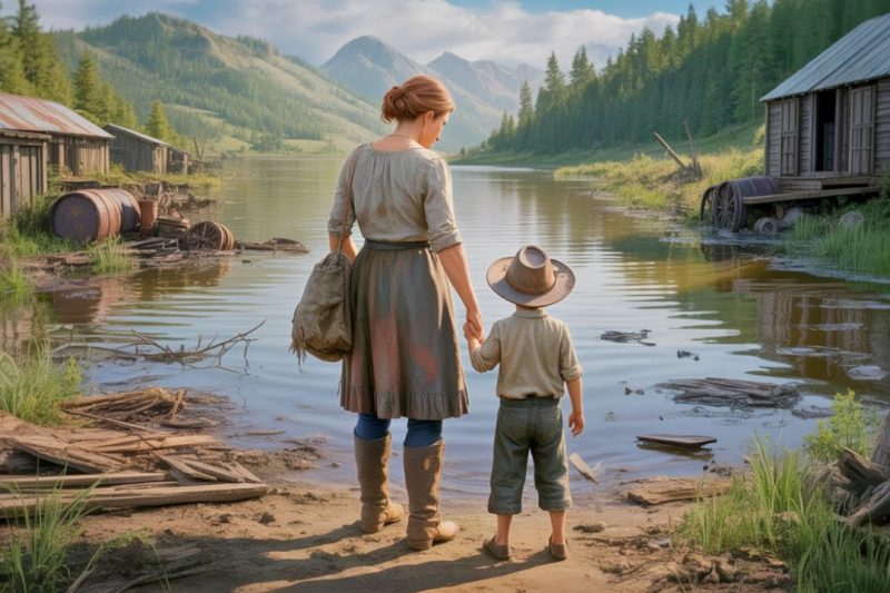 Poor Mountain Woman Inherited a Junk Lake—Until Her Son Discovered a Secret Worth $2M